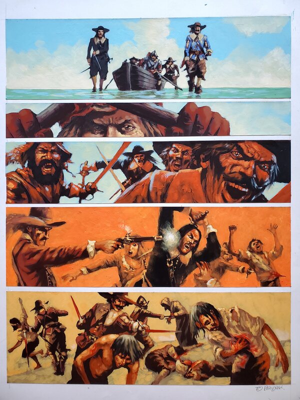 Jean-Denis Pendanx, JERONIMUS  T1 couleur directe - Comic Strip