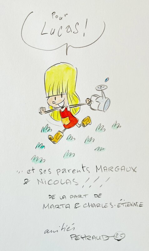 Linette par Jean-Philippe Peyraud - Dédicace