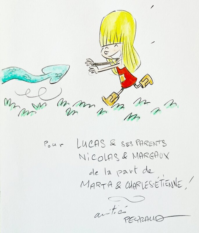 Linette by Jean-Philippe Peyraud - Sketch