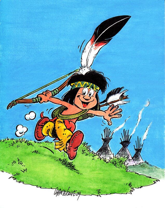 For sale - Papoose by Franck Chantelouve - Comic Strip