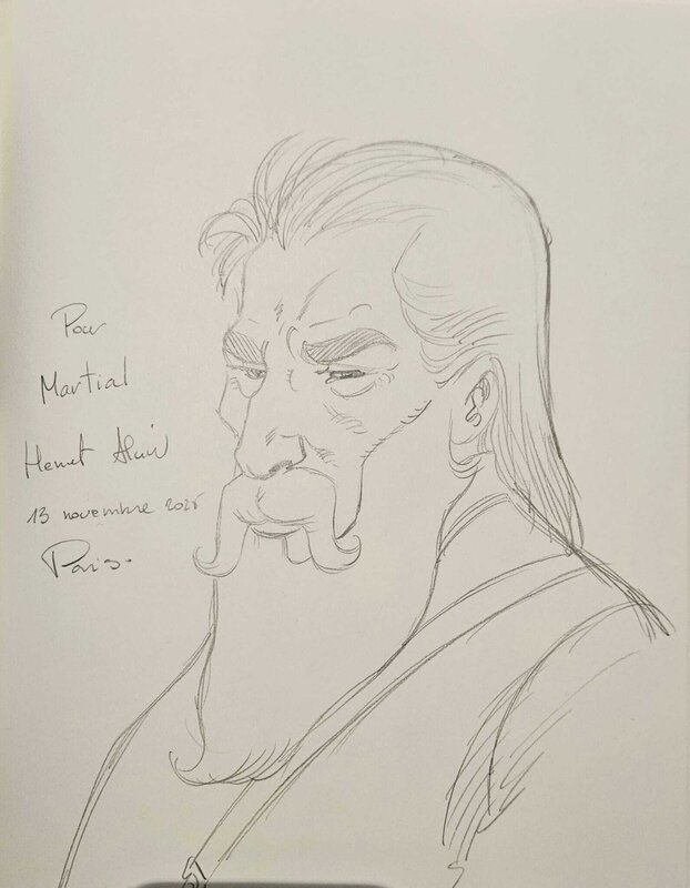 Alain Henriet, La Vallée des Oubliées - Dédicace