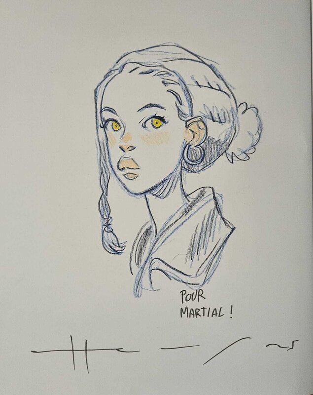 Le Diable et Coral by José Homs - Sketch