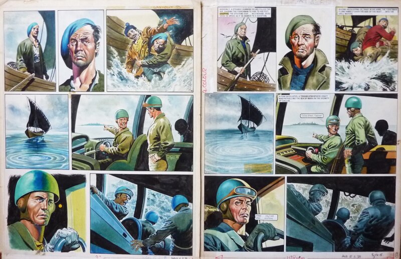 For sale - Don Lawrence, The Trigan Empire ; The invaders from Gallas. - Comic Strip