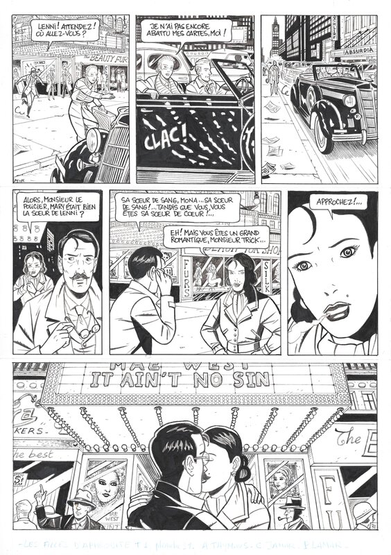 André Taymans, Les filles d'Aphrodite - T1 - Comic Strip