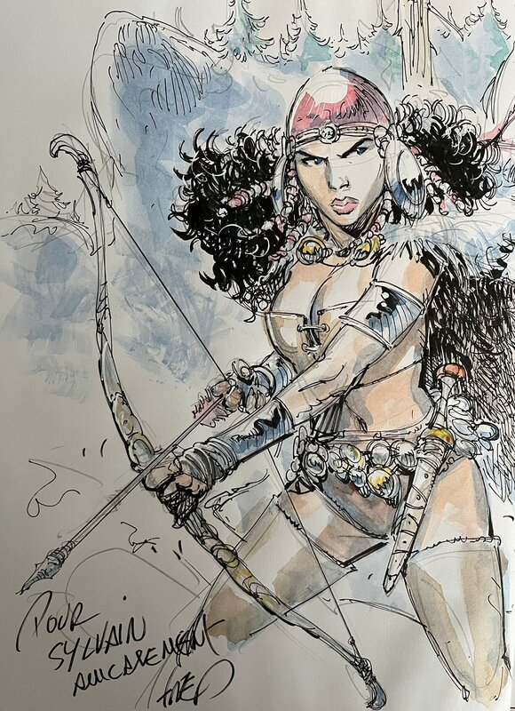 Thorgal 43 - Tirage Spécial - Dédicace Vignaux - Dédicace