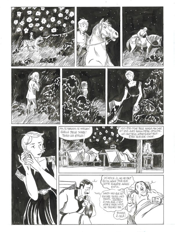 En vente - Thomas Gilbert - Caballero Bueno p. 100 - Planche originale