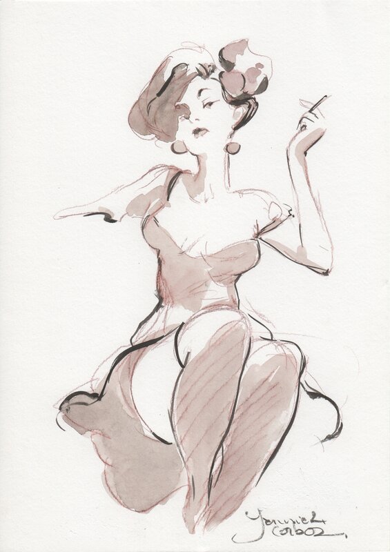 Yannick Corboz, Mathilde - l’assasin qu’elle mérite - Illustration originale