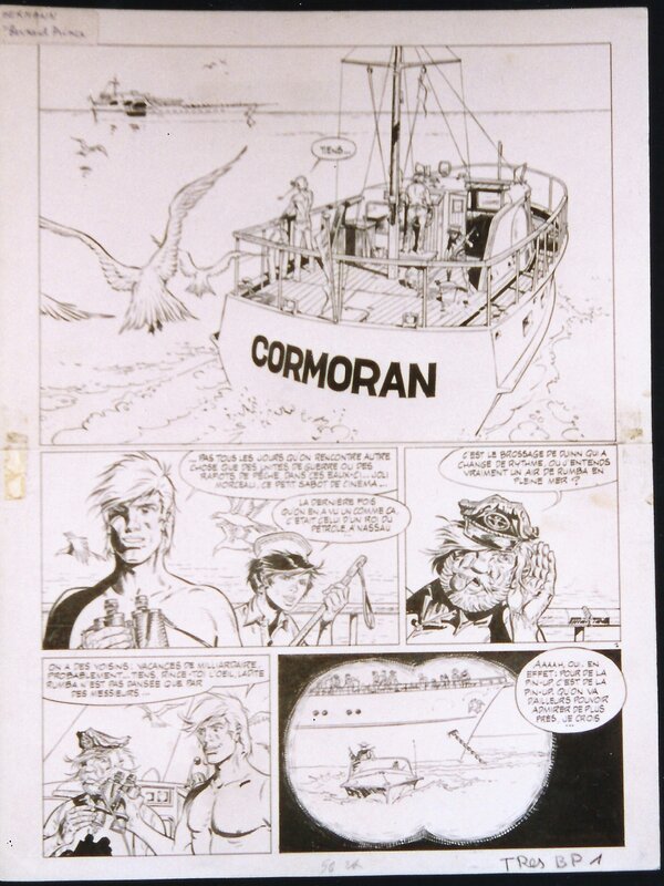 Hermann, Guerilla pour un fantôme - Planche originale