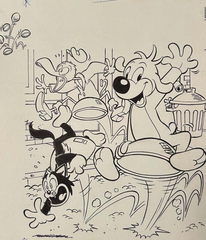 Rachid Nawa, José Cabrero Arnal, Nawa, Pif 100% comique#66, couverture, 1990. - Couverture originale