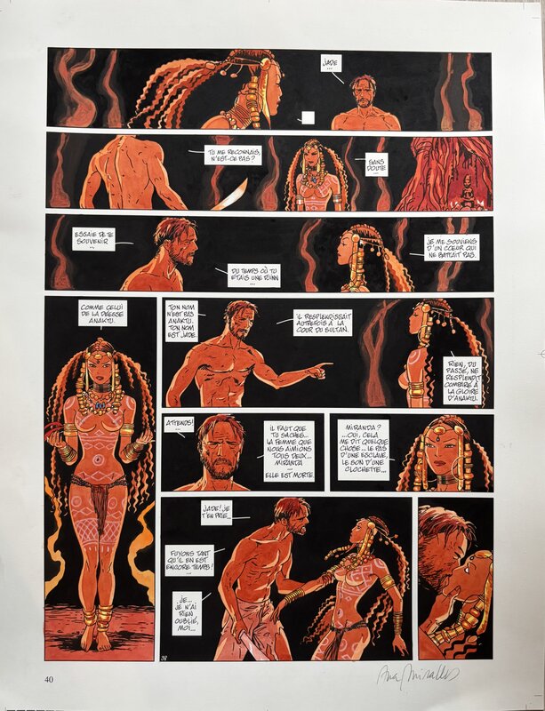 Ana Mirallès, Ana Miralles - DJINN - Planche originale