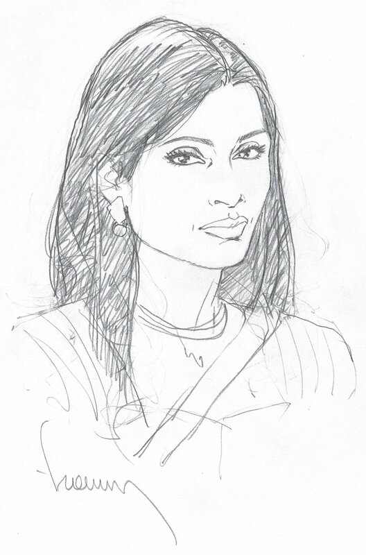 Philippe Francq, Largo Winch : Saïdée - Original Illustration