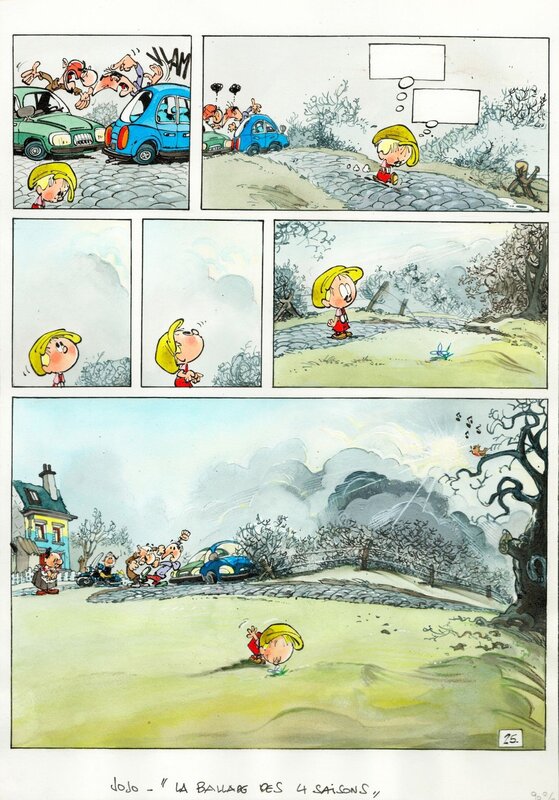 For sale - André Geerts, 2004 - Jojo : la Ballade des 4 saisons - Comic Strip