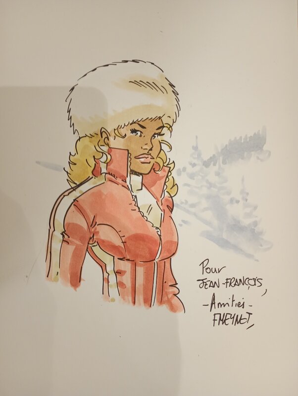 Diane by Félix Meynet - Sketch