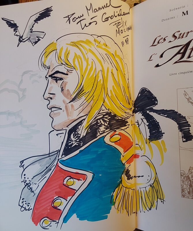 Félix Molinari, Les survivants de l'atlantique : Tempête sur Trafalgar - Dédicace