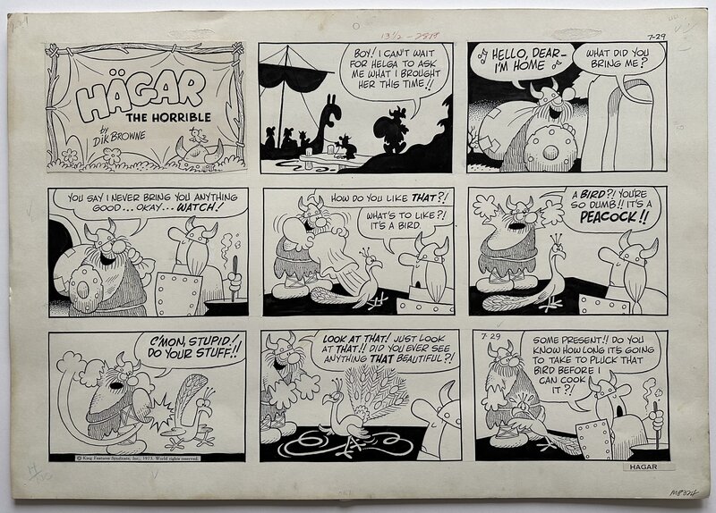 Hägar, the Horrible by Dik Browne - Comic Strip