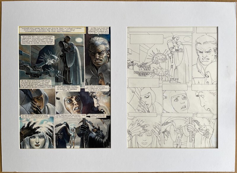 For sale - Giménez - Metabarons page - Comic Strip