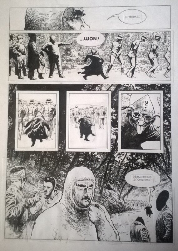 Krzysztof Gawronkiewicz, Achtung Zelig!, page 52 - Planche originale