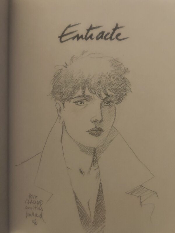 Dedicace Juillard sur Entracte - Sketch