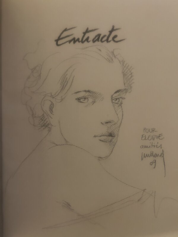 Dedicace Juillard sur TT - Dédicace