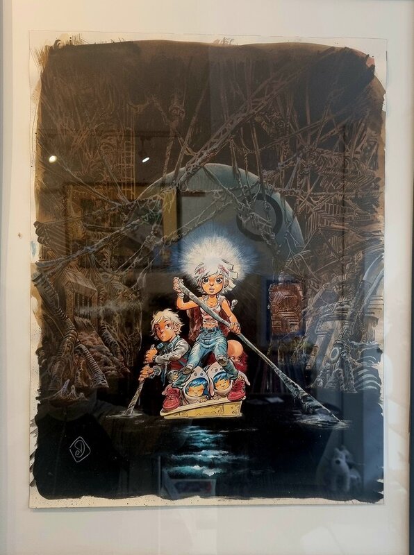 En vente - Dehors par Dan Verlinden - Couverture originale