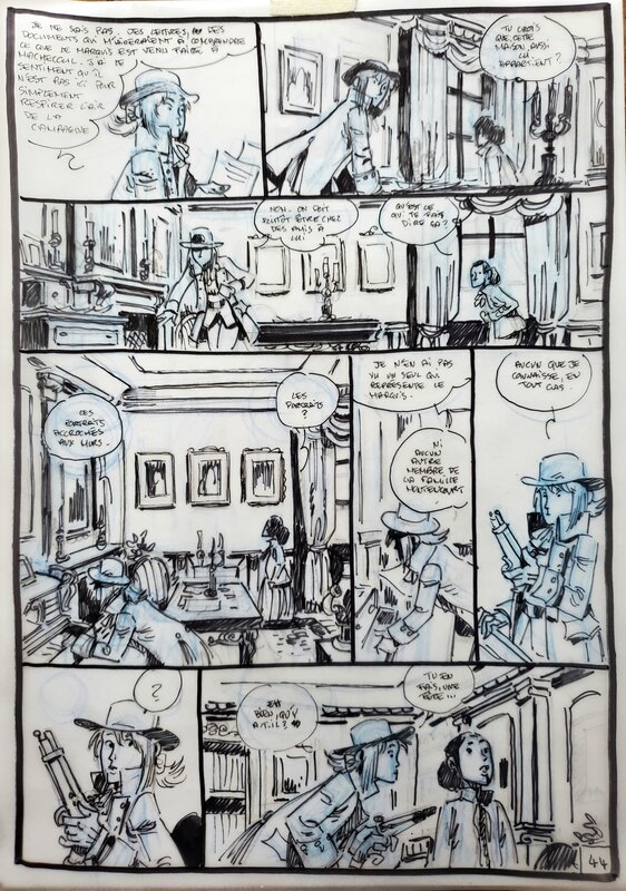 Xavier Fourquemin, COMMUNARDES !     ??????? - Œuvre originale