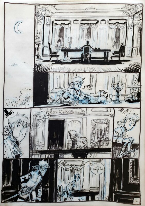 REVOLUTIONNAIRES ! by Xavier Fourquemin - Original art