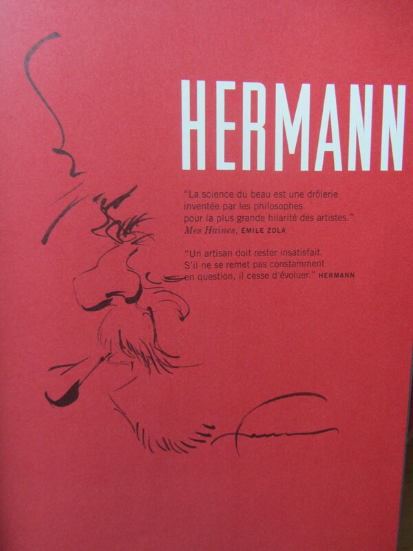 Hermann - Dédicace