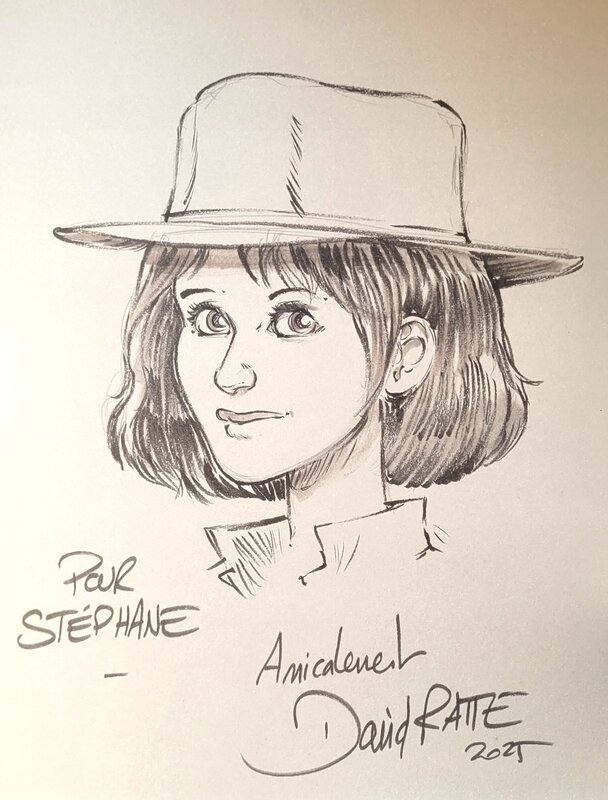 David Ratte, A la poursuite de Jack Gilet - Dédicace