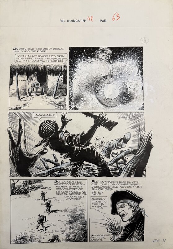 El Huinca N• 42 by César Spadari - Comic Strip