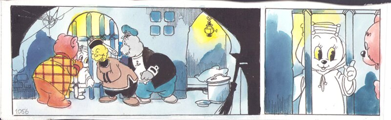 Dick Matena (naar Marten Toonder) | 2024 | Tom Poes en de Chinese waaier 1024 - Planche originale