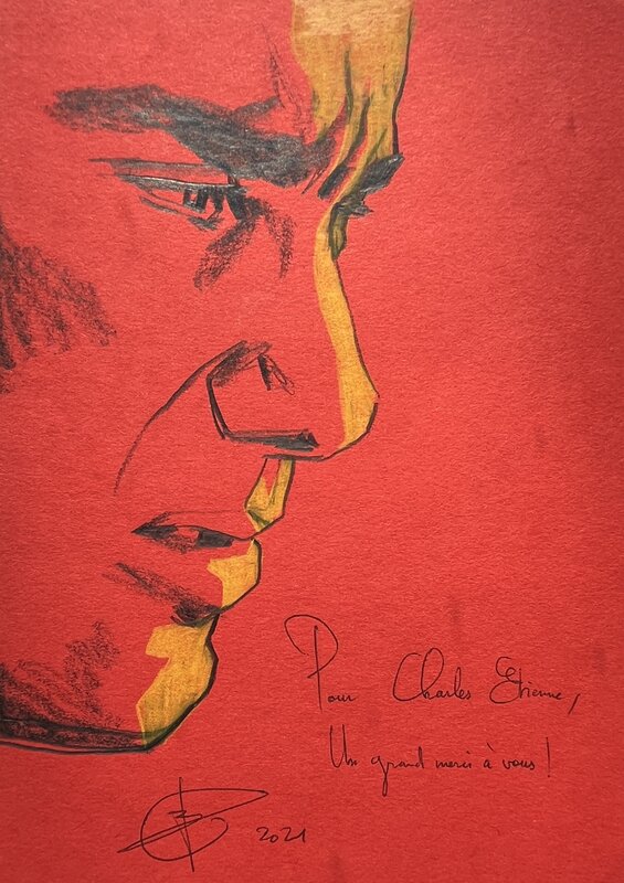 L’étreinte par Laurent Bonneau - Dédicace