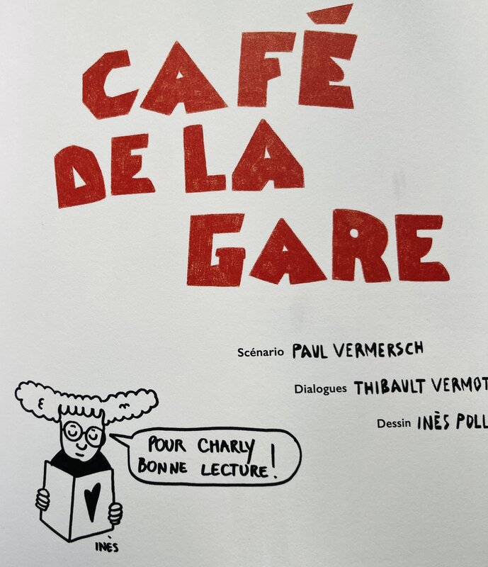 Café de la Gare by Inès Pollosson - Sketch