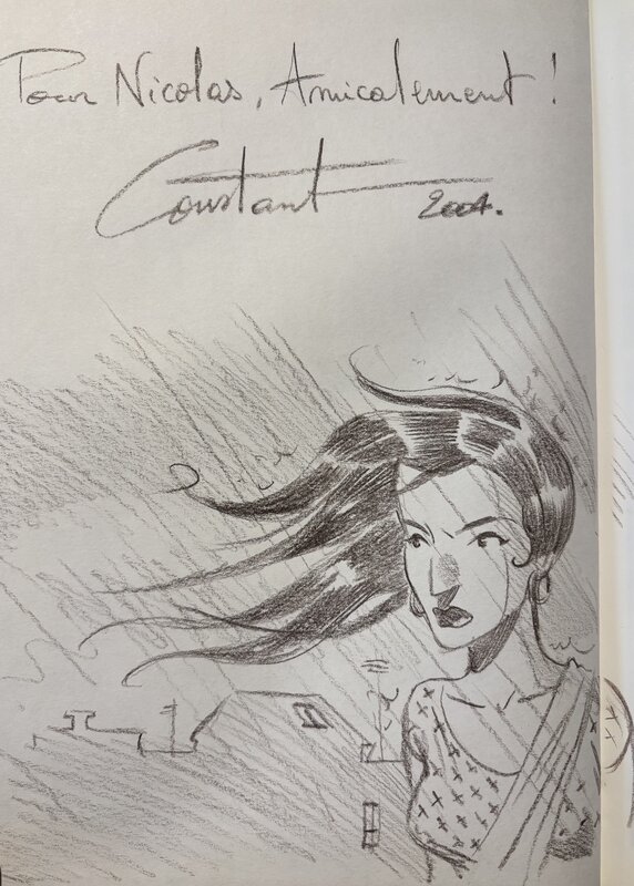 Dédicace de Constant dans Bitume - Dédicace