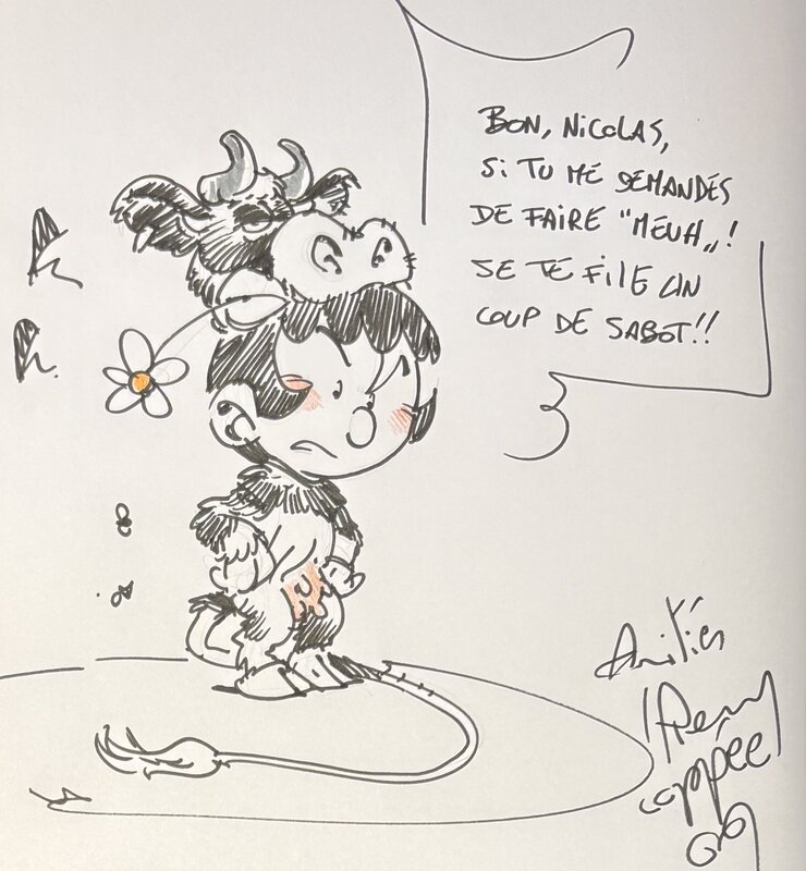 Dédicace de Thierry Coppée dans Toto - Dédicace