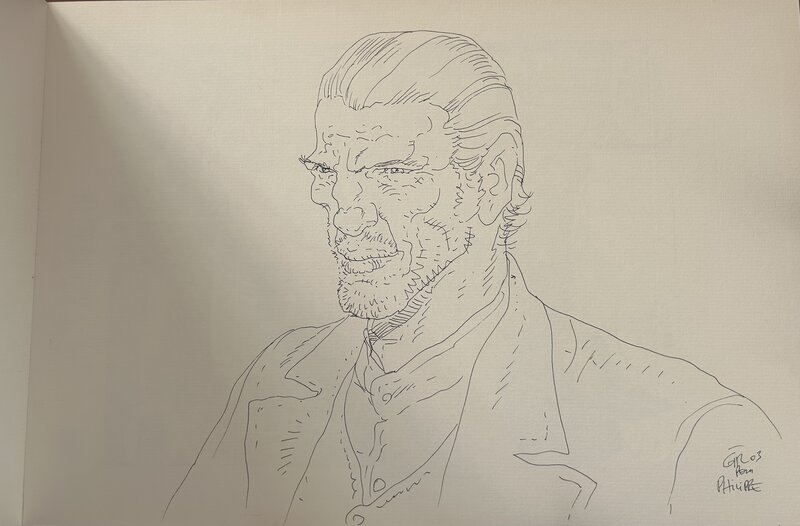 Jean Giraud, Blueberry par l’ami Jean - Dédicace