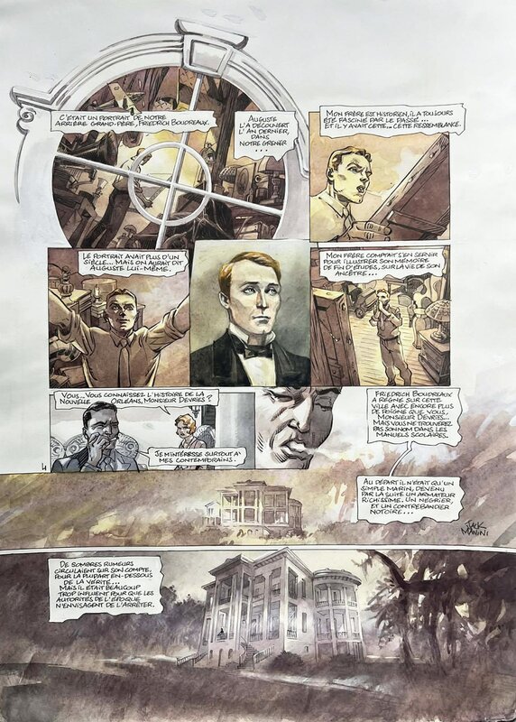 Jack Manini, Necromancy (tome 2 - planche 4) - Planche originale