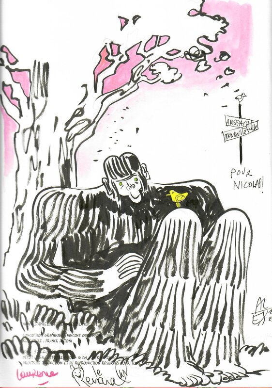 Thrillerville par Alex Puvilland, Laurence Croix - Dédicace