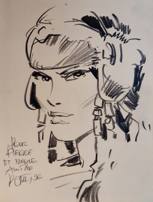 Grzegorz Rosinski, Thorgal : L’Epée-Soleil - Sketch