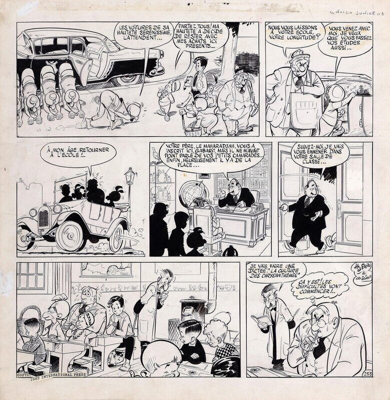 Uderzo - Luc Junior - Planche originale