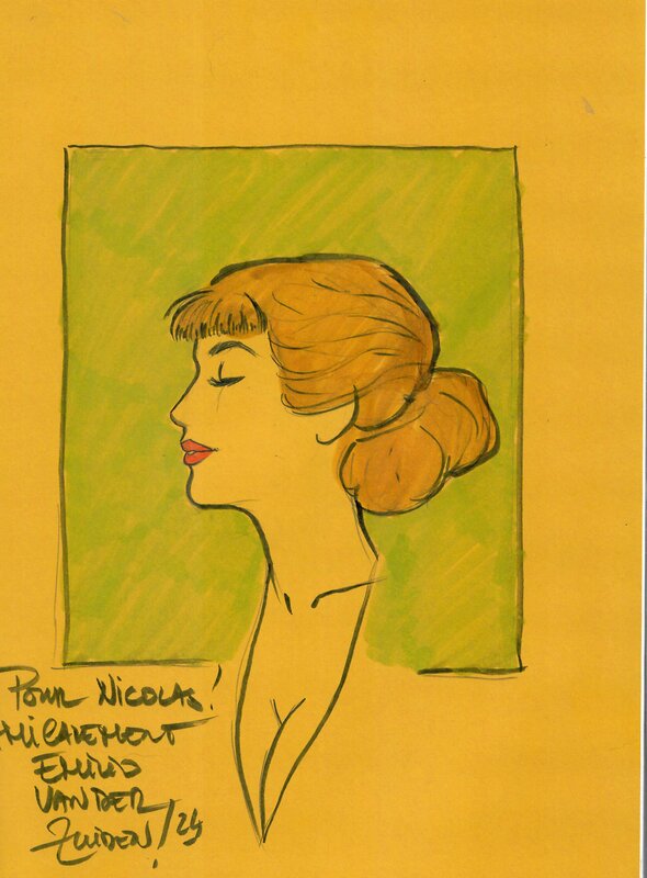 Emilio Van der Zuiden, La fille du puisatier - Dédicace