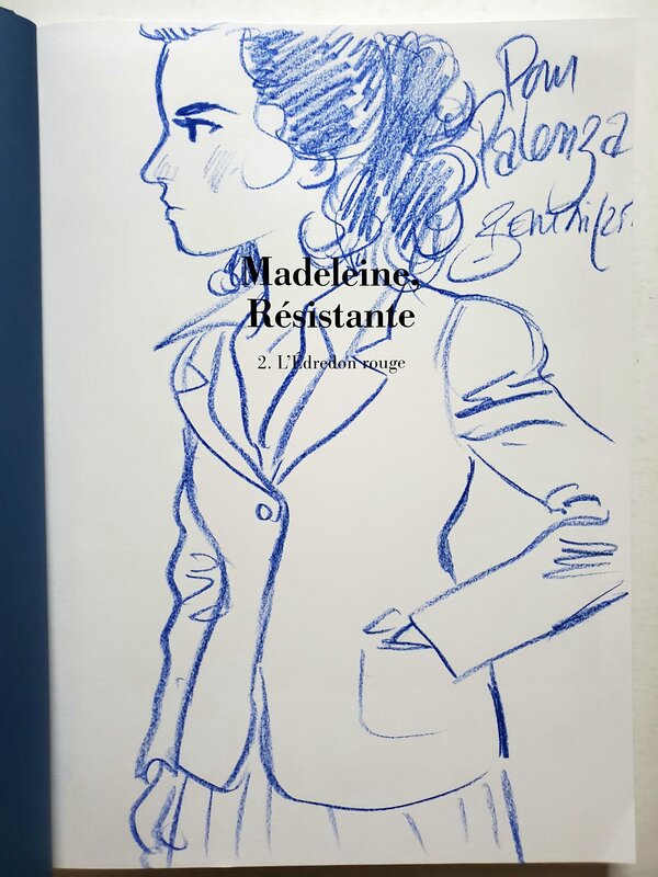 Dominique Bertail, MADELEINE RESISTANTE   T2 L'EDREDON ROUGE - Sketch
