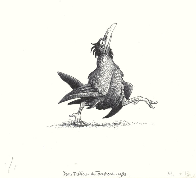 For sale - Jean Dulieu, Paulus de Boskabouter - Paulus en de Toverhoed - Original Illustration