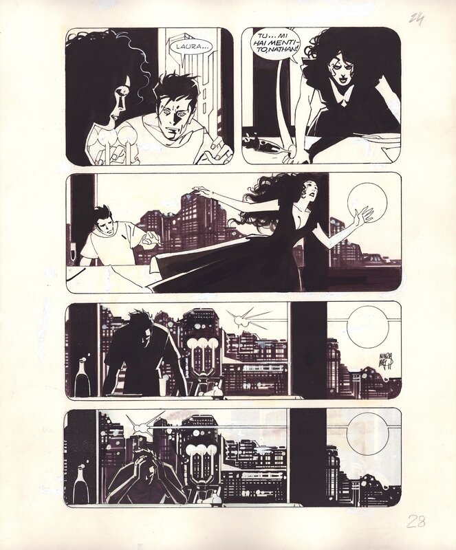 For sale - Nicola Mari, Michele Medda, Nathan Never #19 [L'undicesimo comandamento] - Comic Strip