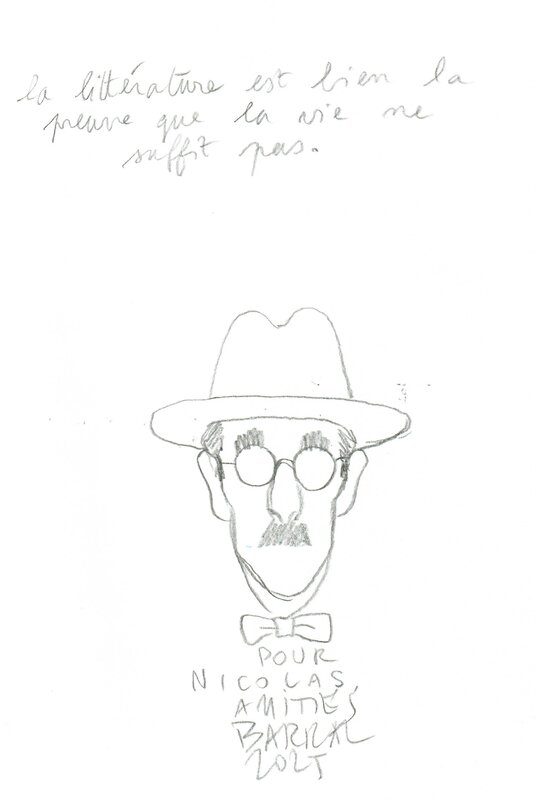 Nicolas Barral, L'intranquille Monsieur Pessoa - Dédicace