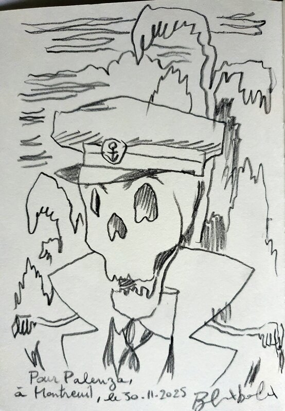 Blexbolex, LE TEMPS DU CAPITAINE BRETT - Sketch