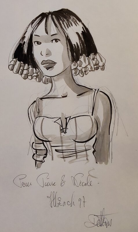 Isabelle Dethan, Mémoire de sable : Lune Noire - Dédicace