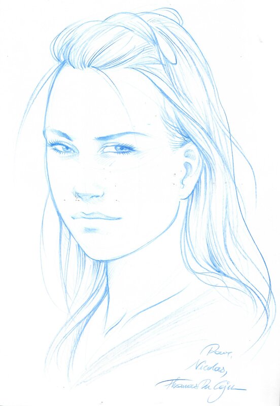 Saboteuse by Thomas Du Caju - Sketch