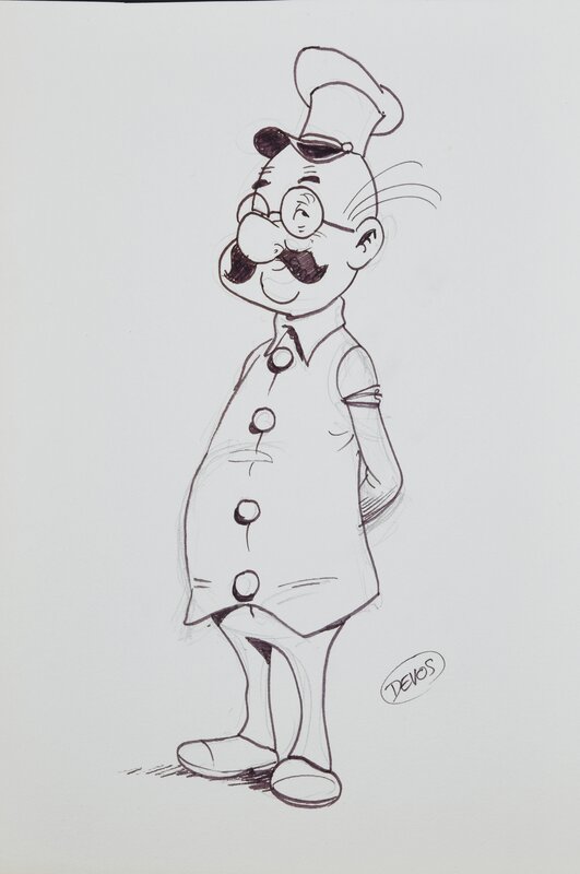 Jacques Devos, La petite histoire des armes - Œuvre originale