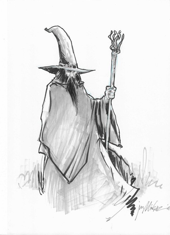 Artwork par Jean-Marie Minguez - Dédicace