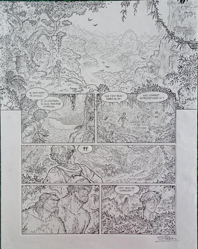 Les Rescapés d'Eden by Siteb - Comic Strip